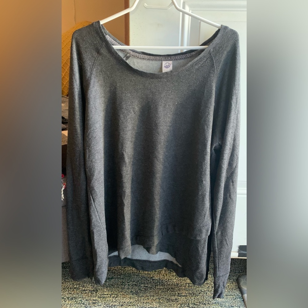 TE VERDE Women’s Long Sleeve Shirt Black Size Large